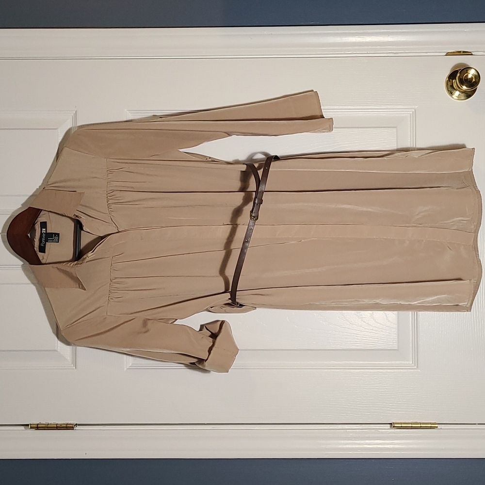Tan dress